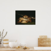 ゴーヤ – ゴールデンビームでの静物生活1812 ポスター (キッチン)