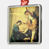 ゴーヤ：受胎告知、有名な宗教絵画の メタルオーナメント (左)