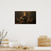 ゴーヤ – 宗教裁判所シーン1819 ポスター (キッチン)