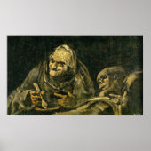 ゴーヤ – 食事で2人の老人1821 ポスター (正面)