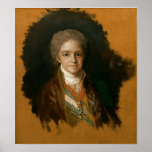 ゴーヤ – Carlos Maria Bourbbon Infante 1800 ポスター
