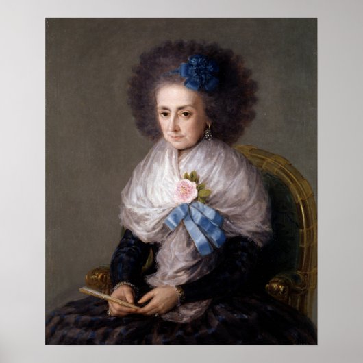 ゴーヤ – Marie Antoinette Gonzaga 1795 ポスター (正面)