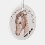 ゴーライディングホースオーナメント セラミックオーナメント (右)
