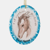 ゴーライディングホースセラミックオーナメント セラミックオーナメント (右)