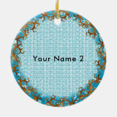 ゴーライディングホースセラミックオーナメント セラミックオーナメント (裏面)