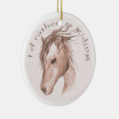 ゴーライディングホース セラミックオーナメント (右)