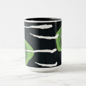 ゴーリッシュおもしろい怖いゾンビスクラッチ マグカップ (中央)