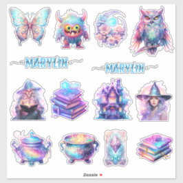 ゴーリッシュの一連ユニークの名前をカスタムする シール