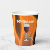 ゴーリッシュハロウィーンカクテルパーティー 紙コップ (裏面)