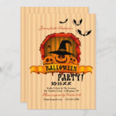 ゴーリッシュパンプキンスハローウィンパーティ招待状 招待状 (正面/裏面)