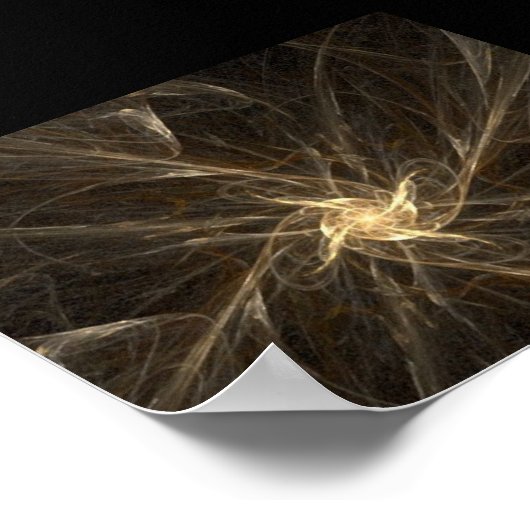 ゴールが真ん中にある ポスター (角)