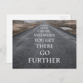 ゴールとやる気を起こさせる夢感動的 ポストカード (正面/裏面)