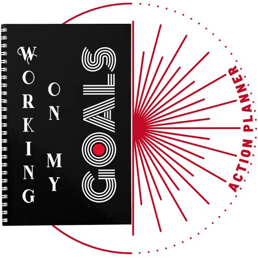 ゴールのやる気を起こさせる表紙 プランナー手帳