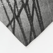 ゴールのパーソナライズでクールなヴィンテージのグランジなフットボール フリースブランケット (角)