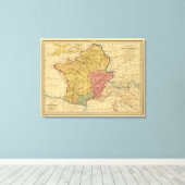 ゴールの地図 キャンバスプリント (インサイチュ (ウッドフロア))