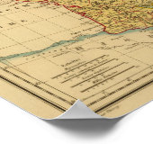 ゴールの地図 ポスター (角)