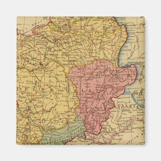 ゴールの地図 マグネット (正面)