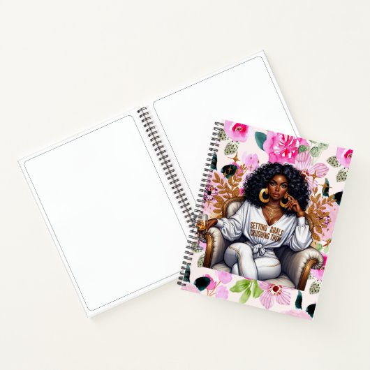 ゴールの設定と粉砕 ノートブック (内部)