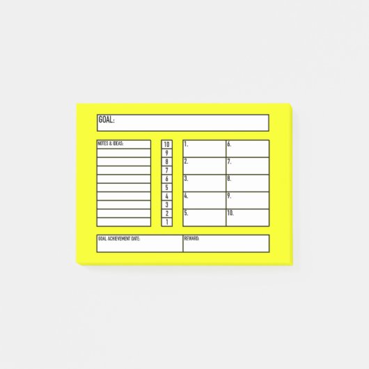 ゴールの追跡者のポスト・イット ポストイット (正面)