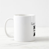 ゴールは今日襲います コーヒーマグカップ (左)