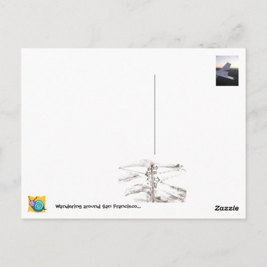 ゴールへ… ポストカード (裏面)