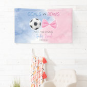 ゴールまたは弓ジェンダーのパーティーを明らかにする 横断幕 (インサイチュ)