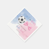 ゴールまたは湾曲性の明かす スタンダードカクテルナプキン (角)