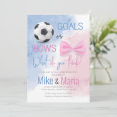 ゴールまたは湾曲性別による招待の表示 招待状 (スタンド正面)