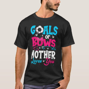 ゴールまたはBow Keeper Of Gender Mother Loves You Rev Tシャツ