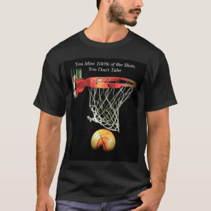ゴールやる気を起こさせる引用文 Tシャツ