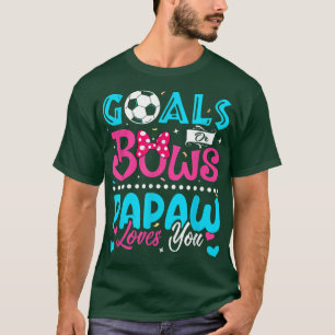 ゴールや弓パプおもしろいー愛あなたジェンダー明かす Tシャツ