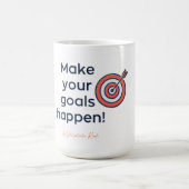 ゴールを作る コーヒーマグカップ (中央)