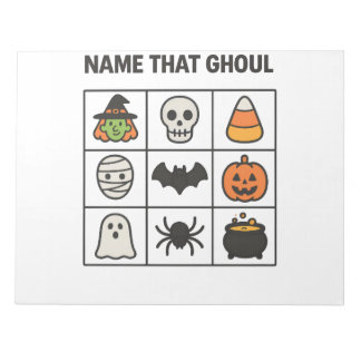 ゴールを探せ!ハロウィンビンゴゲームアイコン ノートパッド