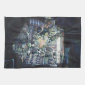 ゴールを移動。シンガポール キッチンタオル (横)