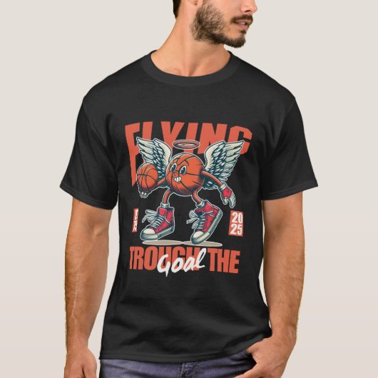 ゴールを突き抜ける Tシャツ (正面)