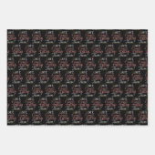 ゴールを設定して粉砕する引用文 ラッピングペーパーシート (正面2)