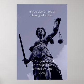 ゴールを設定やる気を起こさせるするウォールアート ポスター