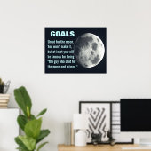 ゴールを高く設定する(L) ポスター (ホームオフィス)