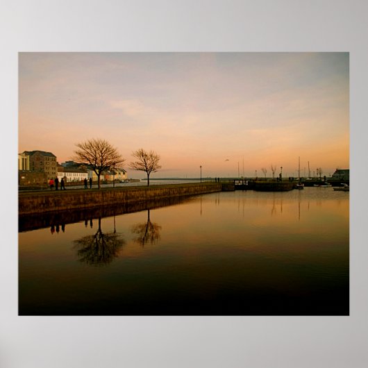 ゴールウェイの夕日 ポスター (正面)