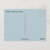 ゴールウェイアイルランドの羊 ポストカード (裏面)