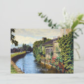 ゴールウェイシティアイルランドシーニックカナルビュー カード (スタンド正面)