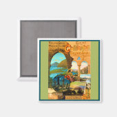 ゴールウェイ旅行のポスター マグネット (正面/裏面)