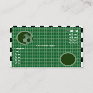 ゴールウォールプロファイルカード 名刺