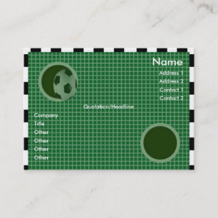 ゴールウォールプロファイルカード 名刺