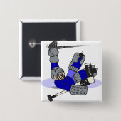 ゴールキーパーの保存 缶バッジ (正面&裏面)