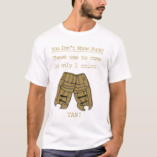 ゴールキーパーの足のパッド Tシャツ