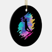 ゴールキーパーキーパーサッカーゴアリー セラミックオーナメント (右)