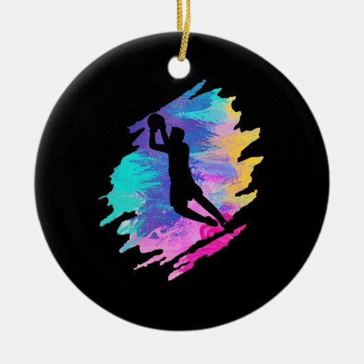 ゴールキーパーキーパーサッカーゴアリー セラミックオーナメント (正面)