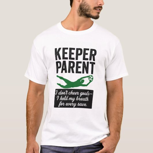 ゴールキーパー擁護者 Tシャツ (正面)