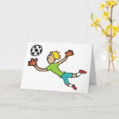 ゴールキーパー カード (黄色い花)